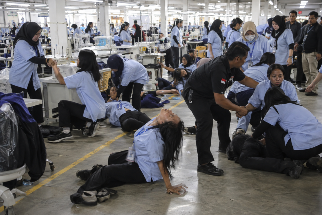 Puluhan Karyawati PT Hansae Indonesia Utama Majalengka Kesurupan Massal Usai Doa Bersama